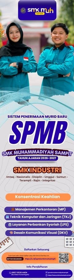 ad PPDB SMKM Muhammadiyah Sampit Mobile