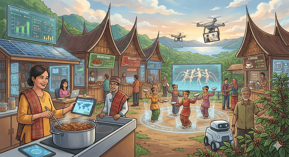 [CERPEN] Pasar Digital di Tanah Minang