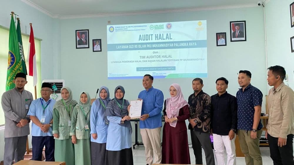 RS Islam PKU Muhammadiyah Palangka Raya, Launching Sertifikat Halal dari LPH-KHT Muhammadiyah