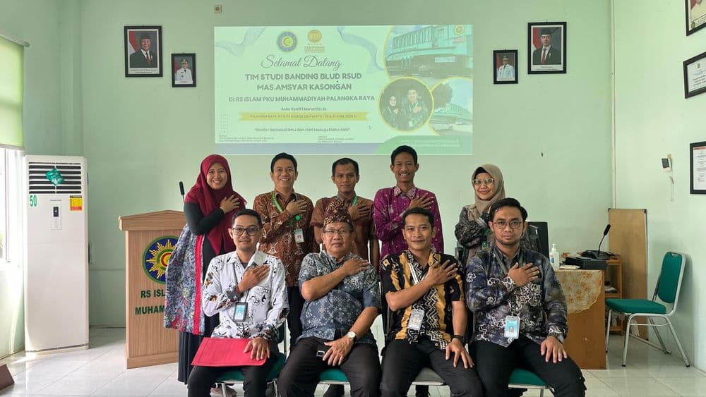 RS Islam PKU Muhammadiyah Palangka Raya Menerima kunjungan RSUD Mas dalam Implementasi RME