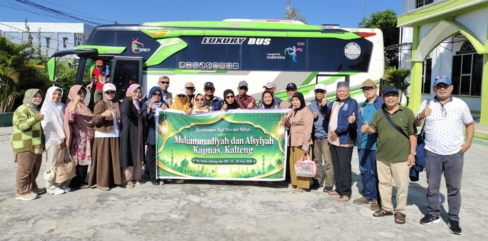 Muhammadiyah dan Aisyiyah Kapuas Kaji Tiru dan Rihlah ke Jatim, Jateng dan DIY
