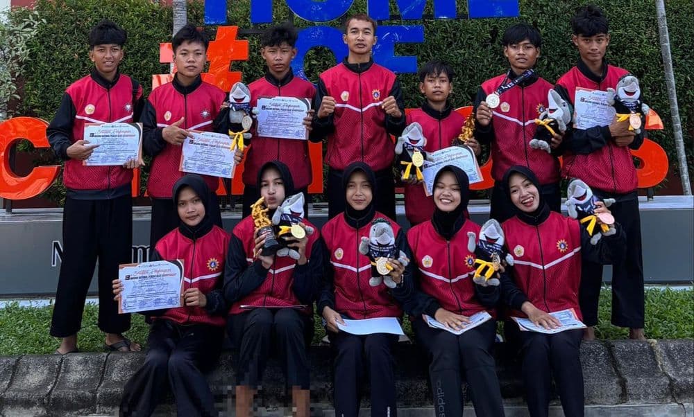 Membanggakan: Atlet Tapak Suci dari Tahai Camp Pulang Pisau Sabet 2 Medali Emas di Kejuaraan Nasional UNSC 8th