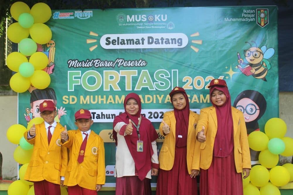 Disambut IPM hingga Tari Dayak, Fortasi SD Muhammadiyah Sampit Tanamkan Karakter Sejak Hari Pertama