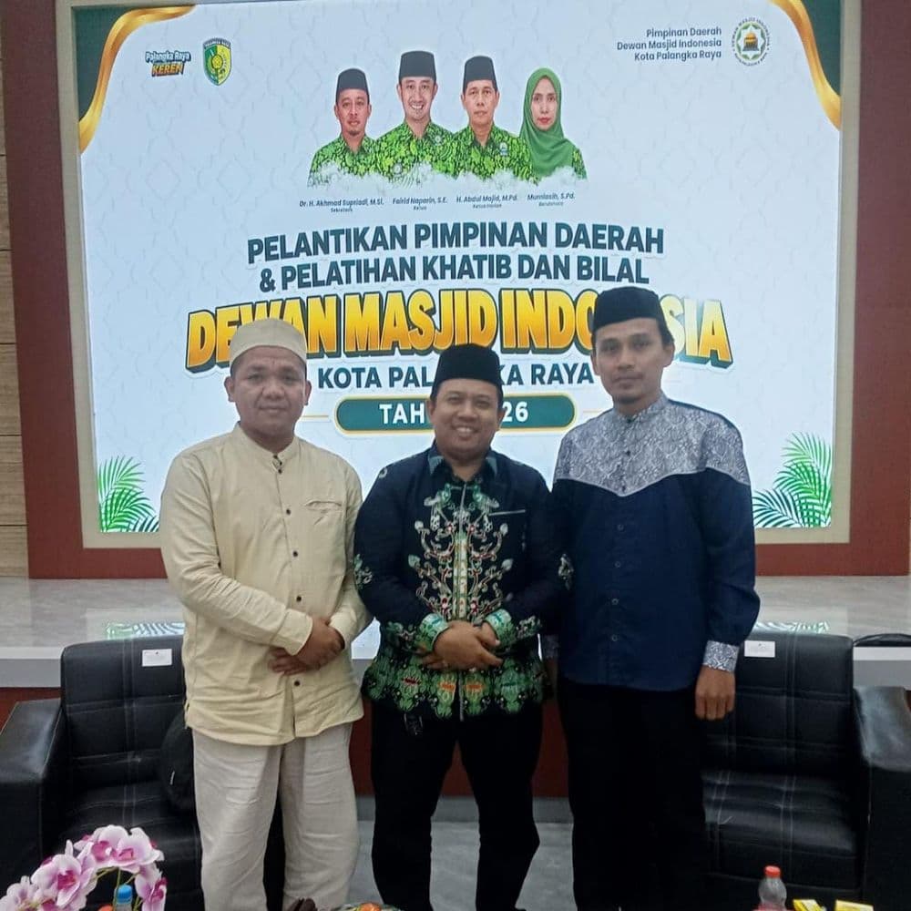Ta'mir Masjid Al Insan RS Islam PKU Muhammadiyah Palangka Raya Mengikuti Pelatihan Khatib dan Bilal Se Kota Palangka Raya