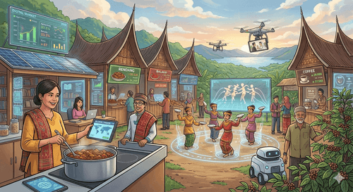 [CERPEN] Pasar Digital di Tanah Minang