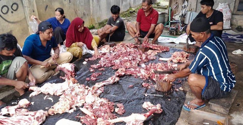 LAZISMU Barito Utara Salurkan QurbanMu Untuk Daerah 3T