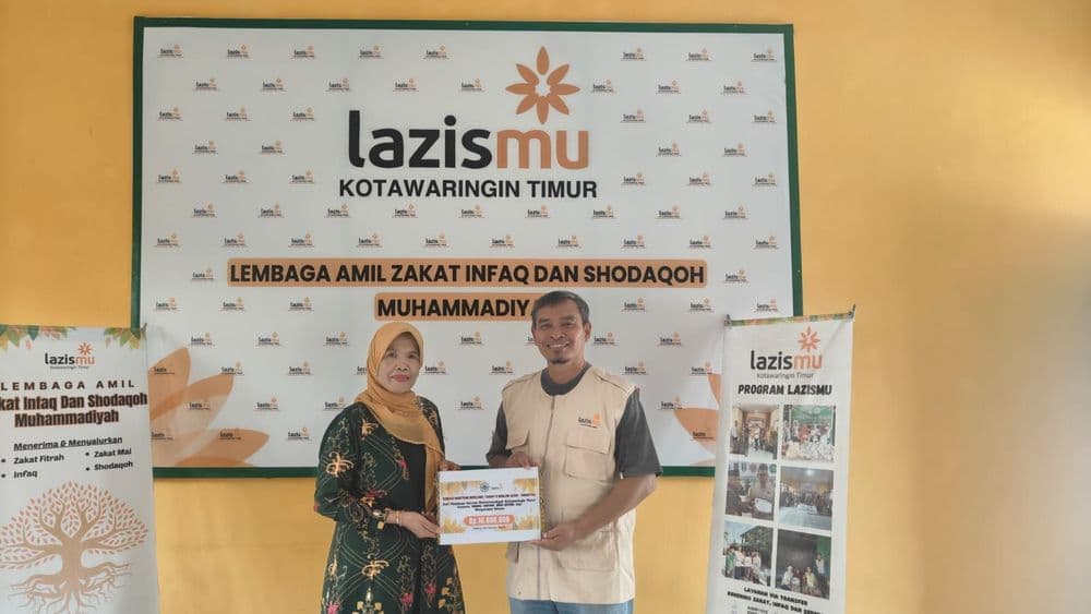 Lazismu Kotim Salurkan Donasi Tahap II Rp 16,8 Juta untuk Korban Banjir Aceh dan Sumatera