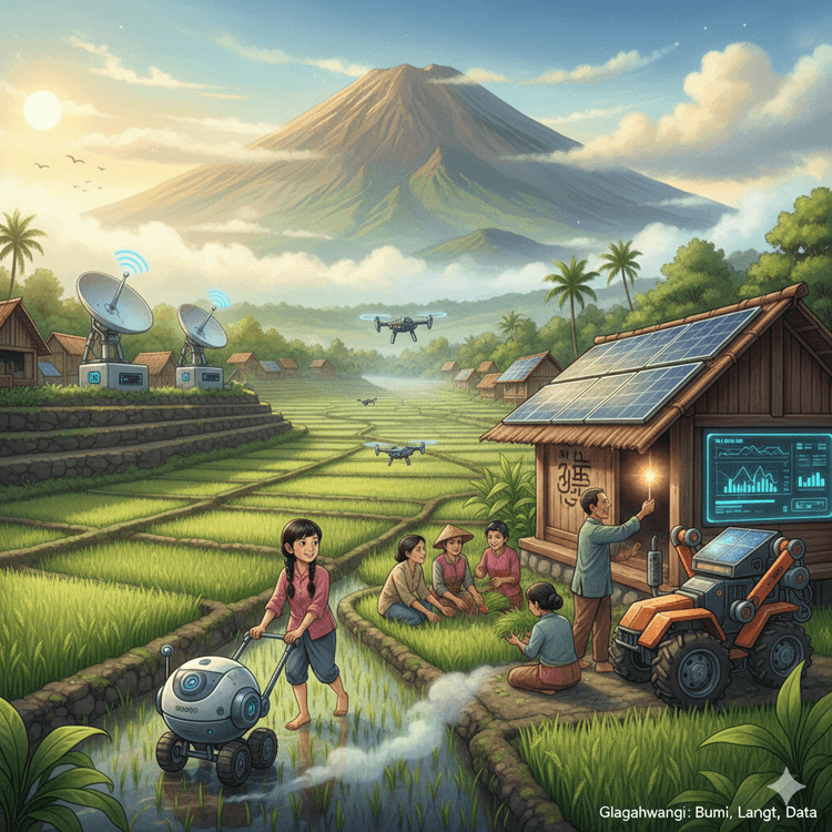 Kampung AI di Lereng Merapi